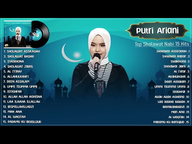 Sholawat Putri Ariani Full Album Lagu Religi Islam Terbaru 2023 Penyejuk Hati Lirik Sholawat Badar 1 class=