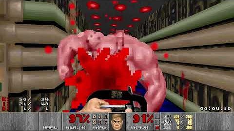 Doom 2 Recreated from Memory | Map 02 -  Utter Hole | 100% UV Run