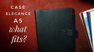 Case Elegance A5 Leather Journal and Planner Cover Review - What Fits?