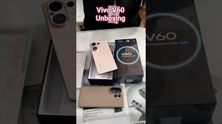 Vivo V60 Unboxing 🥰😱#unboxing #ai #smartphone #vivo #vivoindia #5g #v60 #vivov60 #shorts #newlounch