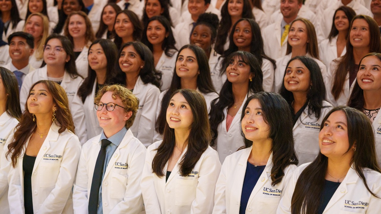 2025 White Coat Ceremony - UC San Diego School of Medicine - YouTube