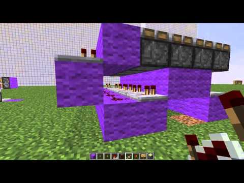 [SparkleStonerSeconds] Redstone Powering basics and powering a grid of pistons