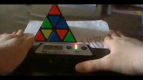 CubeCeption - Pyraminx Solved in Under 10 Seconds