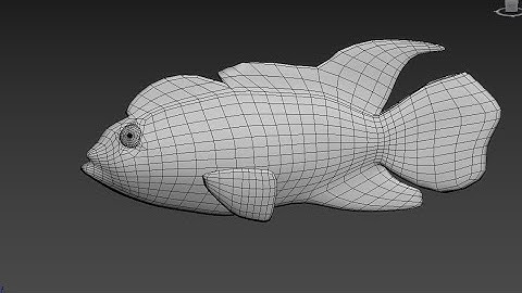 3d max fish modeling for beginners #viral  #3d #3danimationsoftware #3danimation #3dmax #3dmodeling