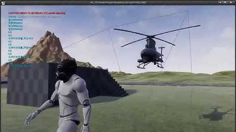 UnrealEngine4 TPS Escort Drone (1) test