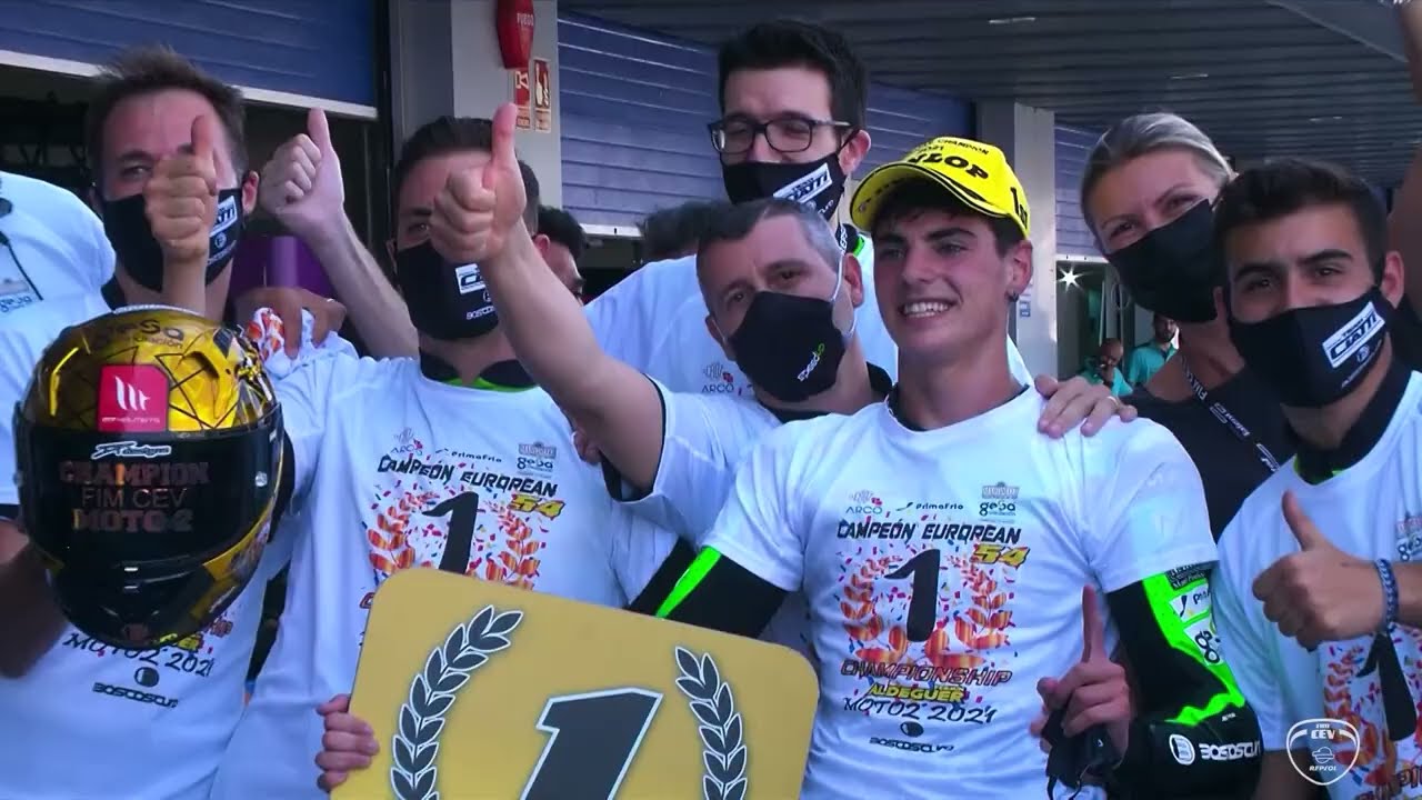 Get to know Fermin Aldeguer, the 2021 FIM Moto2™ European Champion