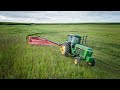 Mowing Ryegrass | John Deere 4640 & KUHN FC 4060 TCR