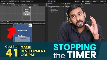 Game #1 - Tap Counter #12 - Stopping The Timer | Unity3d Game Development Course