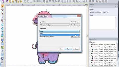 Saving a Design Using Save2Sew.wmv