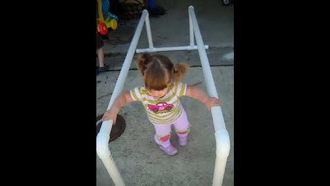 Walking with parallel bars