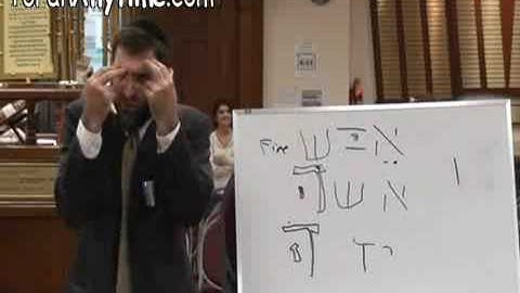 hebrew letters - the DNA of creation part 6