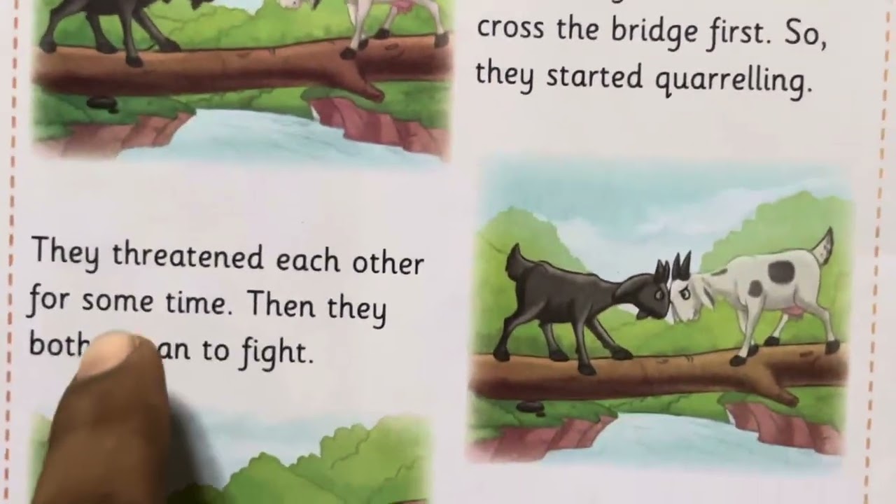 Two Silly Goats🐐🐐| Vikas Apple | Sr Kg | Story in English | Story