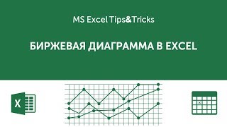 Биржевая диаграмма в Excel