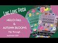 FLIP-THROUGH || LIVE LOVE POSH FALL STICKER BOOKS || SEPTEMBER 2021