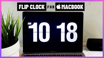 Flip Clock Screensaver for Macbook 2024 | clock screensaver for MacBook | Fliqlo Mac Screensaver