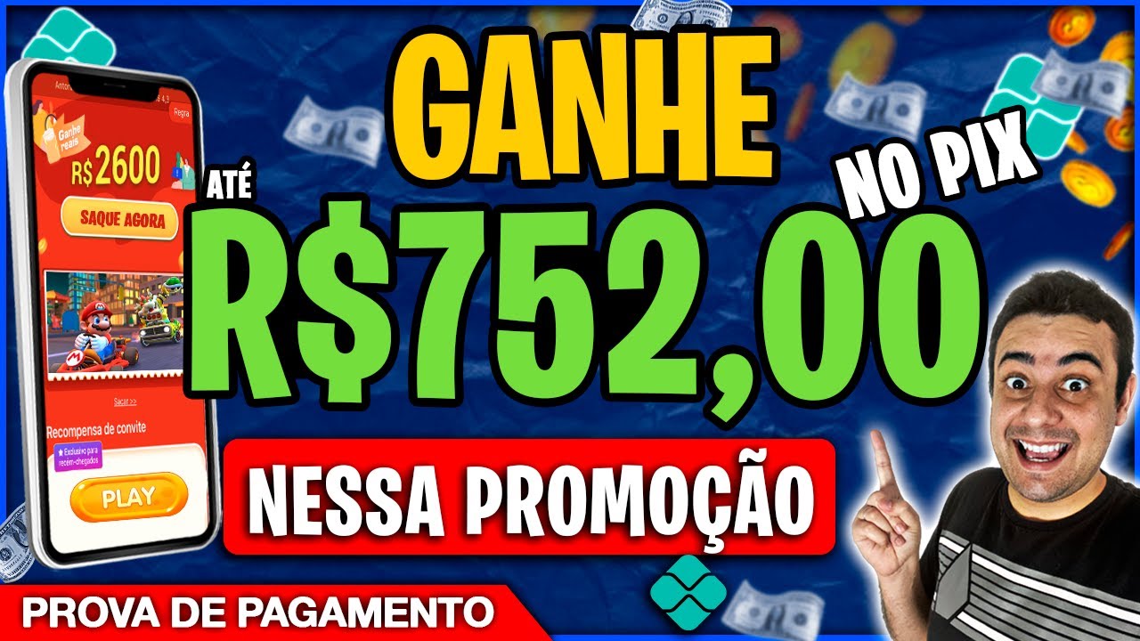 🚨PROMOÇÃO 🚨 SAQUEI R$200,00 no PIX nesse APP de JOGOS que GANHA DINHEIRO DE VERDADE