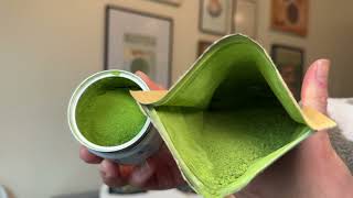 Good matcha powder vs bad