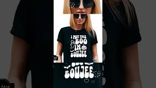 I Put The  Boo. svg
