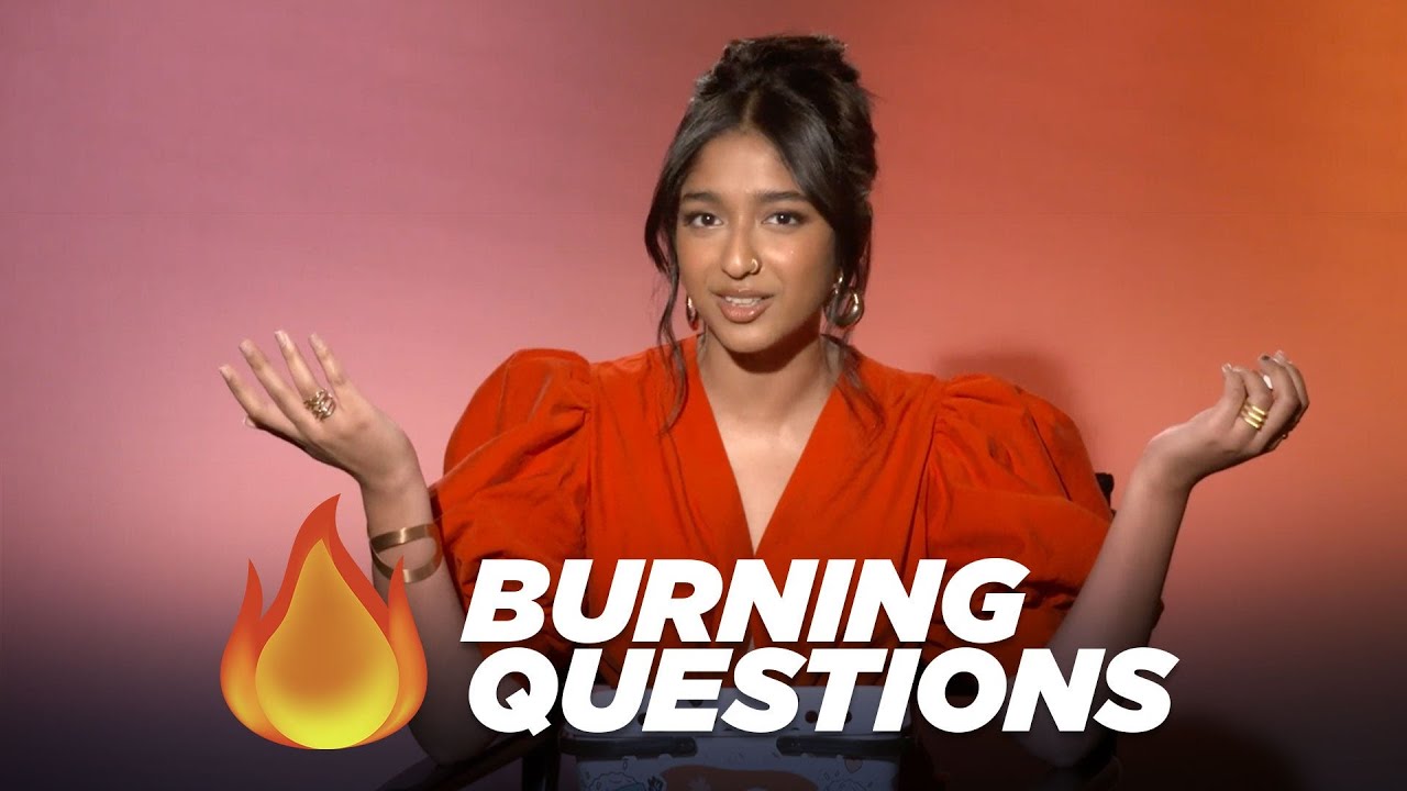 Maitreyi Ramakrishnan's Fave "Never Have I Ever" Ship & More Burning Questions