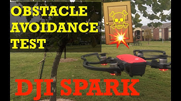 DJI Spark - Obstacle Avoidance Tests