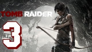 картинка: Прохождение Tomb Raider на Русском (2013) - Часть 3 (Это всегда нелегко)