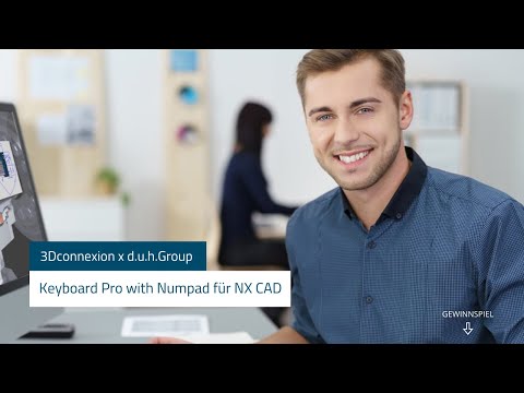 Keyboard Pro with Numpad (für NX CAD) von 3Dconnexion | d.u.h.Group