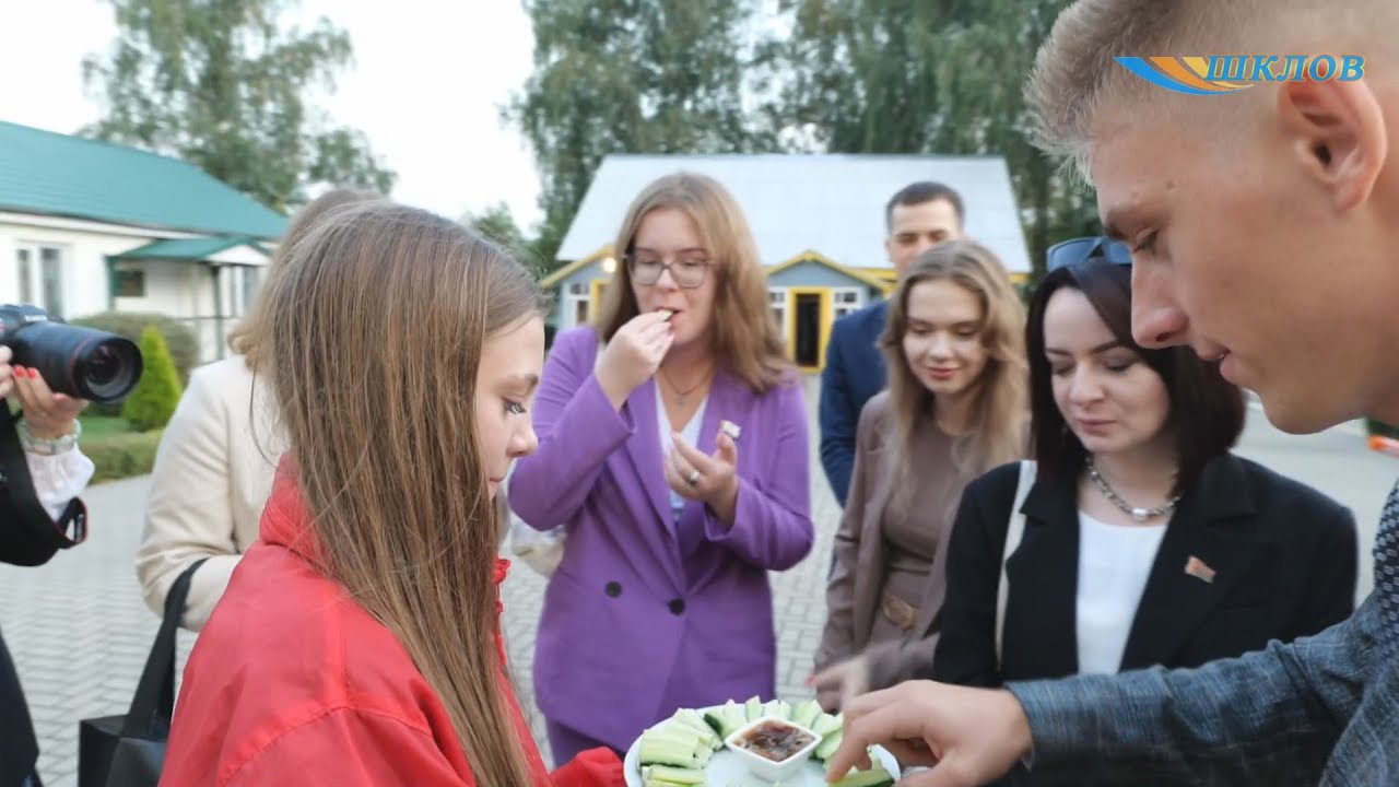 Шкловщиа принимала участников Молодежного форума Союзного государства.