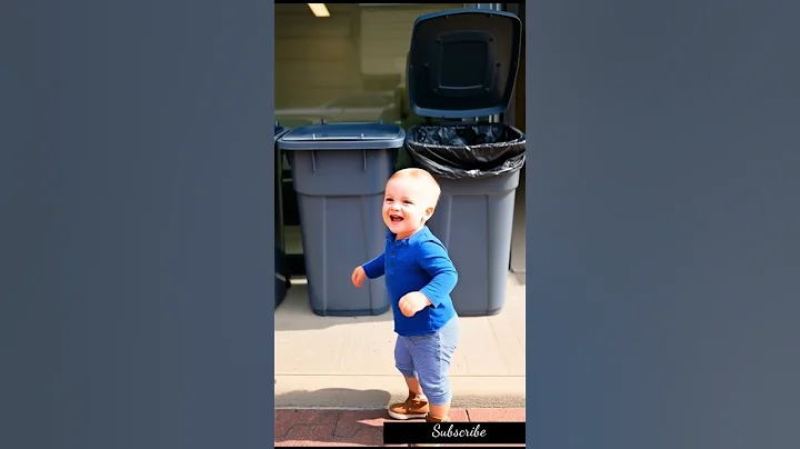 Watch the video about Kitten Rescues Baby from Garbage #kitten #shorts