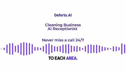 Cleaning Business AI Receptionist
