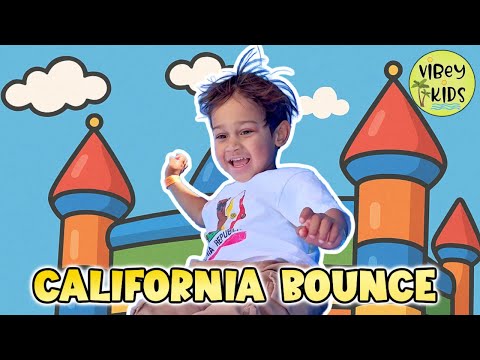 California Bounce | World's Largest Bounce House 🌎 | Music for Toddlers & Kids | Sing, Dance, Learn
