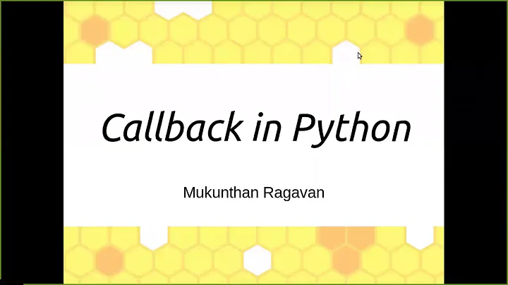 Callback in Python
