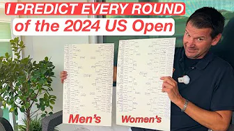 2024 Men’s & Women’s US Open Predictions | Every Round thumbnail