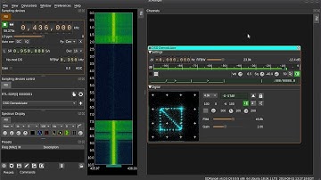 SDRAngel demodulating 3 digital modes