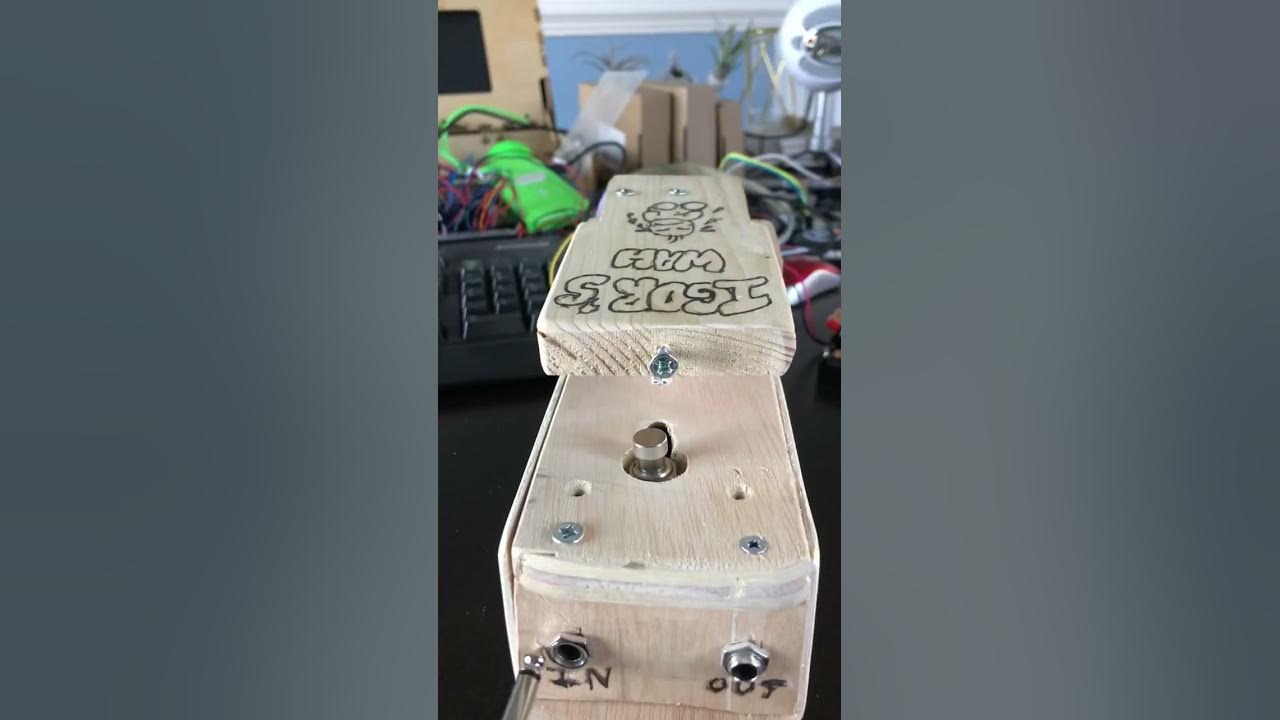 Diy Wah pedal for guitar - YouTube
