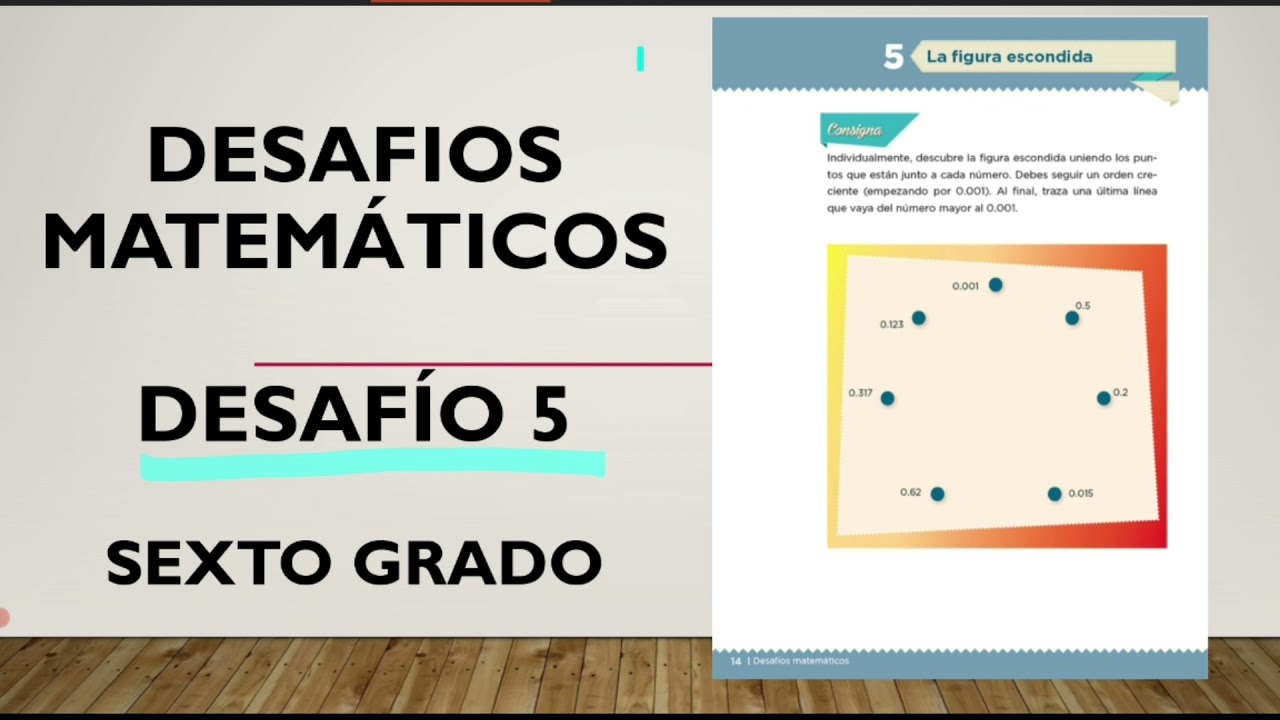 DESAFÍOS MATEMÁTICOS SEXTO GRADO PÁG 14 "LA FIGURA ESCONDIDA" #
