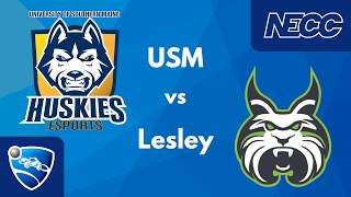 USM Huskies vs Lesley | NECC Rocket League