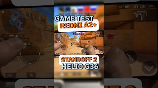 Как работает Standoff 2 Redmi A2 plus #gametest #игротест