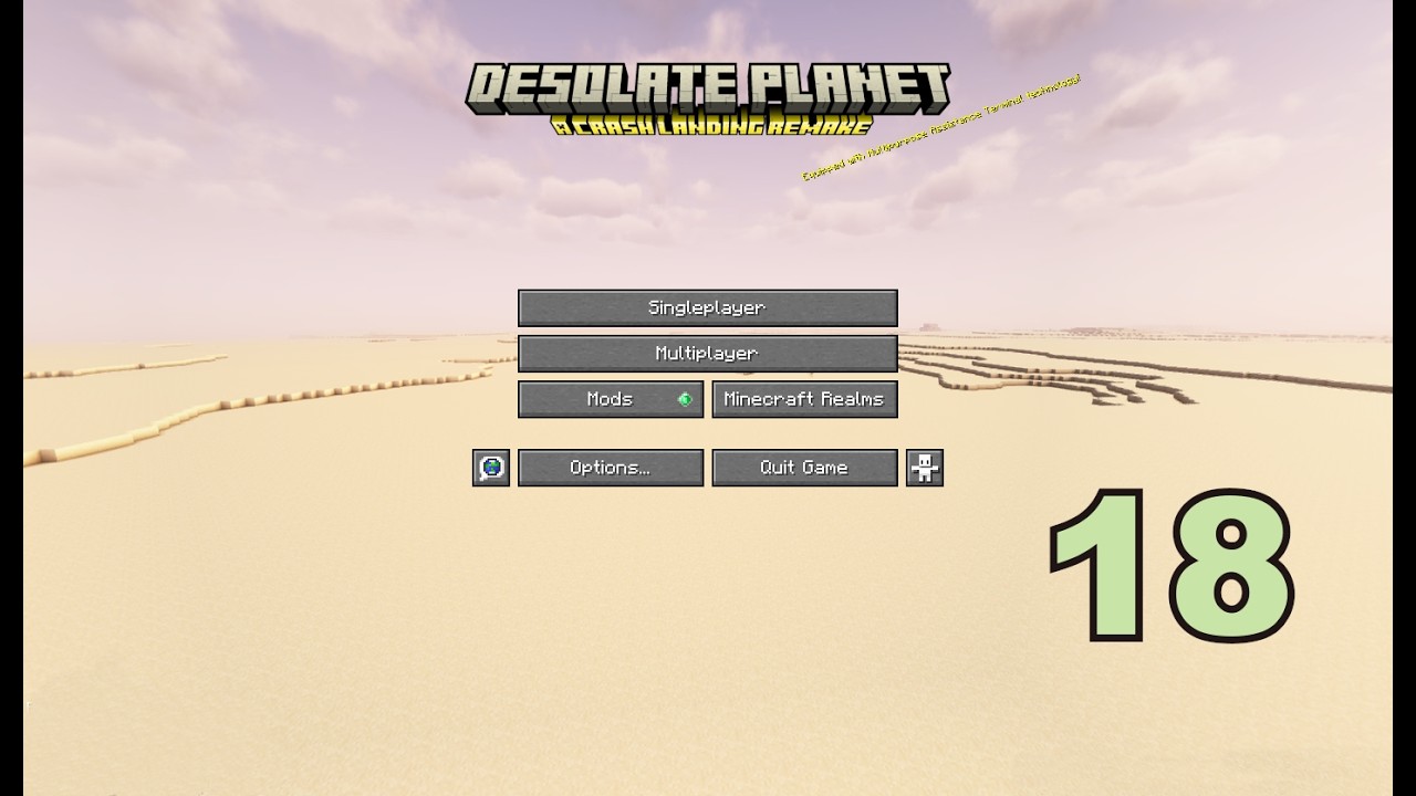 [No Commentary] =Desolate Planet= Modpack - Challenge Run - 18 - YouTube