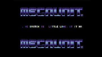 C64 Crack Intro: 1991 Megaunit Intro 1