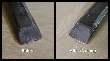 The Tormek T7 - 5 Minute Chisel Sharpening Challenge