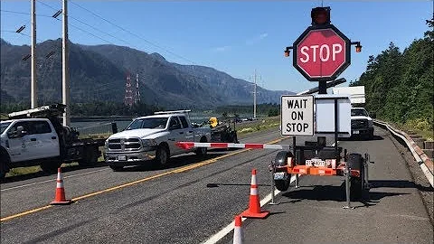 Robo flagger rules of the road