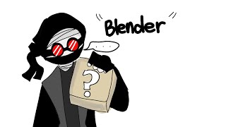 Hank orders a “blender”