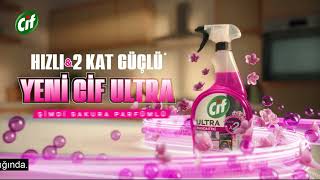Hızlı Ve X2 Güçlü Yeni Cif Ultra Sakura