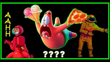 5 Patrick 3D AAAAHHHHH!!! Sound Variations in 60 seconds