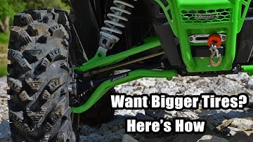 Secrets to Running Bigger Tires on Your UTV or ATV for Less $ | SuperATV- Forward A-Arms - Lift Kits
