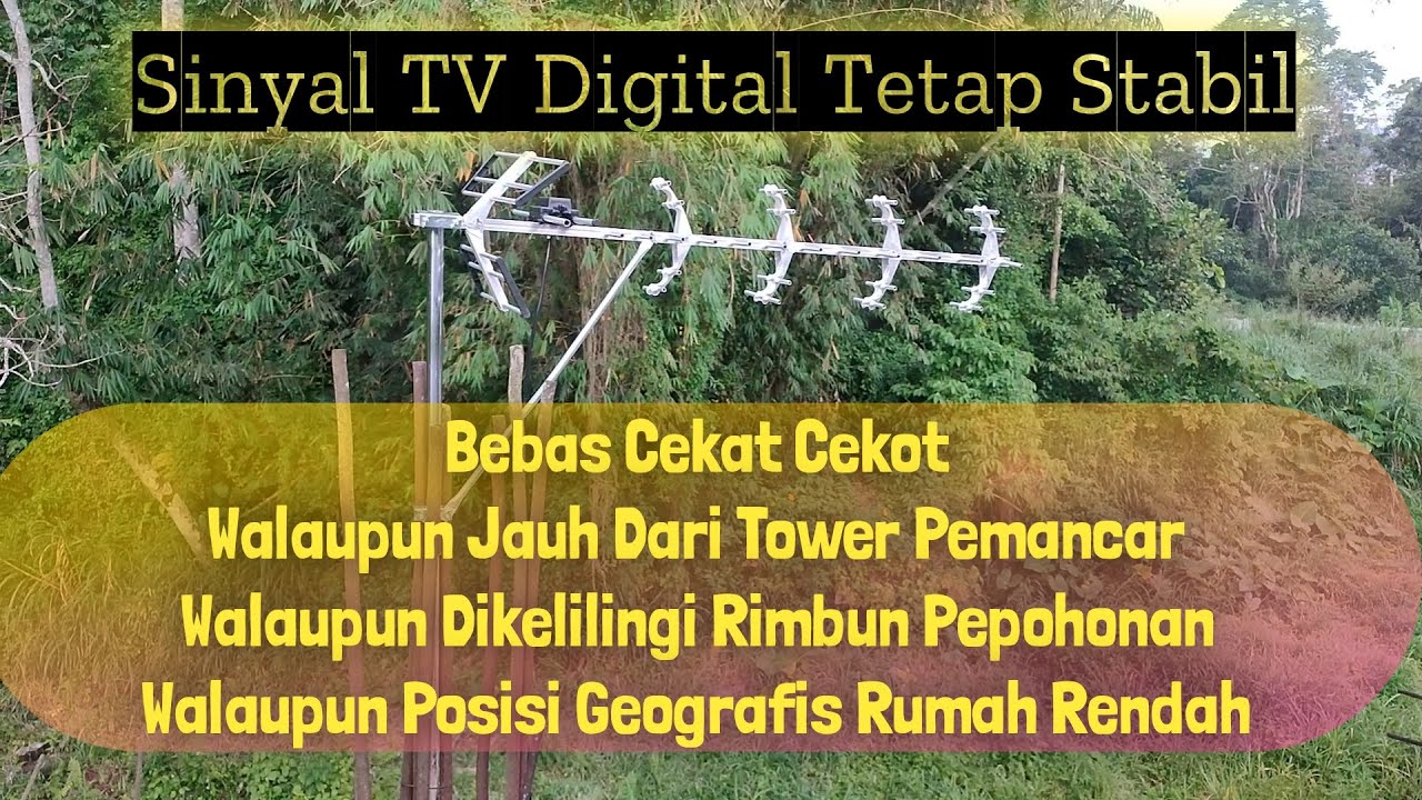 Rahasia Sinyal TV Digital Tetap Stabil dan Lancar