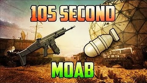 Mw3: BEAST 105 Second MOAB w/SCAR-L! (Call of Duty: Modern Warfare 3)