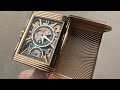 Jaeger-LeCoultre Reverso Tribute Chronograph Rose Gold Q389256J - Hands-On Watch Review &amp; Features