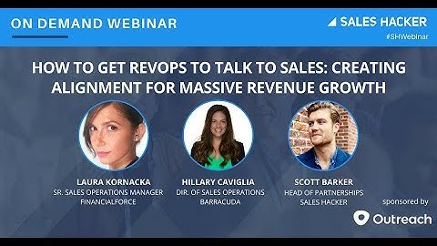 How to Get RevOps to Talk to Sales: Creating Alignment for Massive Revenue Growth