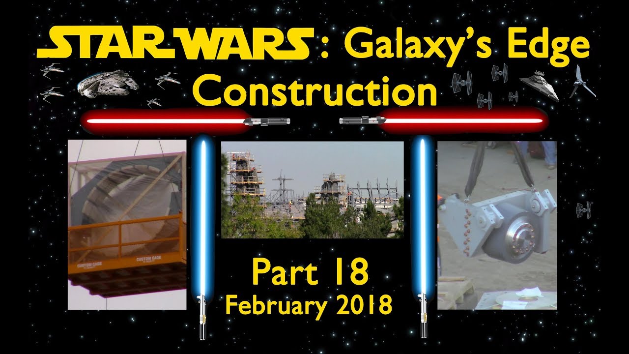 Video and Photos of Star Wars Land Construction in Disneyland! YouTube player
